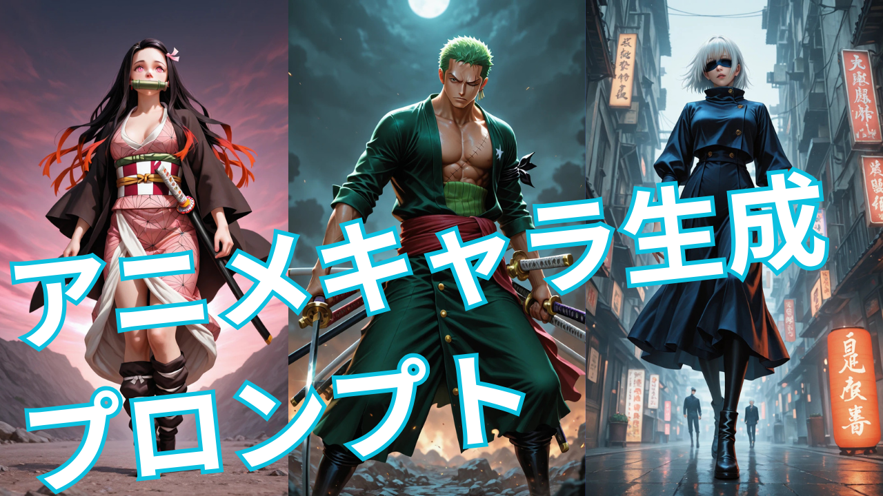 アニメキャラプロンプト